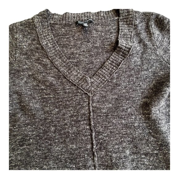 Eileen Fisher brown marl sweater - Size Medium Wool / Silk / LInen - Picture 2 of 8